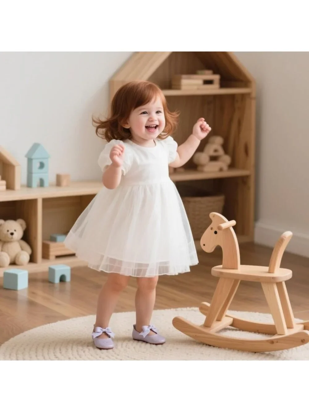 Adorable Baby Girls' Prewalker Mary Jane Flats with Bowknot - Perfect Dress